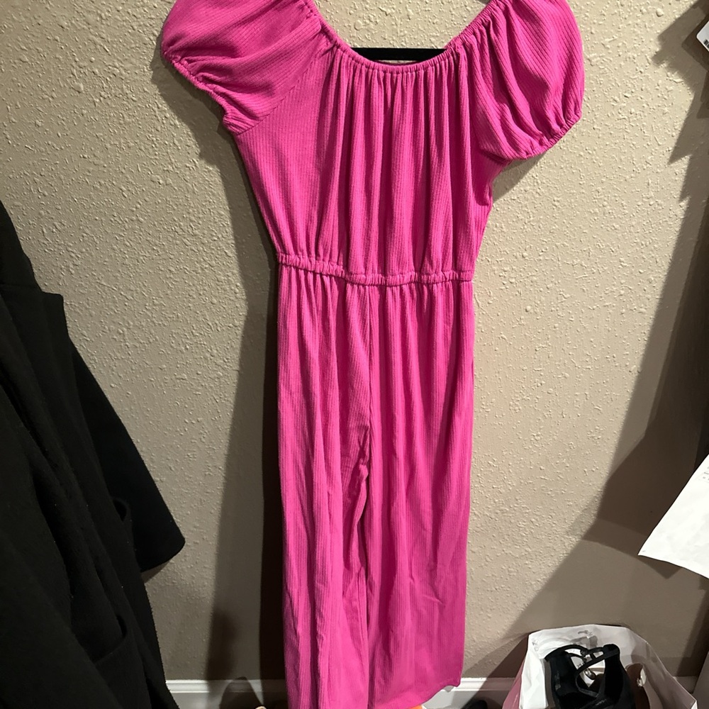 Elegant Pink Women's Jumpsuit
